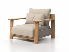 Poltrona da giardino in teak&nbsp;OLMA - SKLD STUDIO
