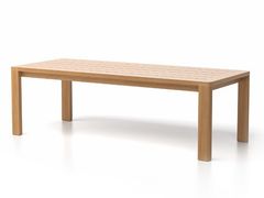Tavolo da giardino in teak&nbsp;OLMA - SKLD STUDIO