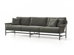 Divano da giardino in alluminio e corda a 3 posti&nbsp;RONDA - SKLD STUDIO