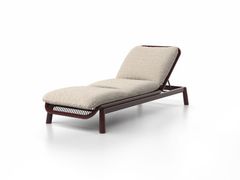 Lettino da giardino in alluminio e polyrod&nbsp;SERRA - SKLD STUDIO