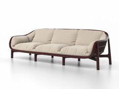 Divano da giardino a 3 posti in alluminio e polyrod&nbsp;SERRA - SKLD STUDIO