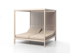 Letto da giardino in alluminio e corda&nbsp;TEMPO - SKLD STUDIO