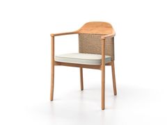 Sedia da giardino in teak con braccioli&nbsp;UMBRA - SKLD STUDIO