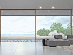 Porta-finestra alzante scorrevole in acciaio con doppio vetro&nbsp;SKYLINE DRIVE - CARMINATI SERRAMENTI