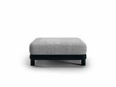 Poggiapiedi imbottito quadrato in alluminio&nbsp;ALVO - SNOC OUTDOOR FURNITURE