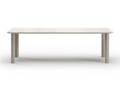 Tavolo da giardino rettangolare in alluminio&nbsp;�CLAT - SNOC OUTDOOR FURNITURE