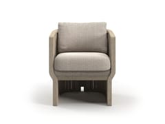 Sedia da giardino imbottita in teak con braccioli&nbsp;ELYTHIA - SNOC OUTDOOR FURNITURE