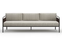 Divano da giardino in tessuto a 3 posti&nbsp;LINK - SNOC OUTDOOR FURNITURE