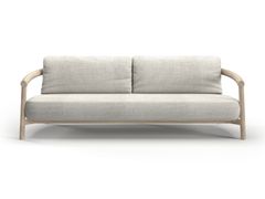 Divano da giardino in tessuto a 3 posti&nbsp;LYORA - SNOC