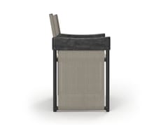 Sedia da giardino pieghevole da regista in alluminio con braccioli&nbsp;SESTRI - LONG VERSION - SNOC OUTDOOR FURNITURE