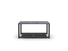Tavolino da giardino rettangolare in alluminio e pietra&nbsp;SESTRI - SNOC OUTDOOR FURNITURE