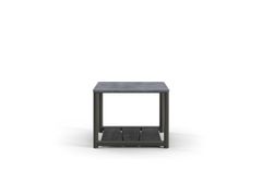Tavolino da giardino quadrato in alluminio e pietra&nbsp;SESTRI - SNOC OUTDOOR FURNITURE