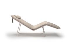 Lettino da giardino in vimini e alluminio&nbsp;V�U - SNOC OUTDOOR FURNITURE