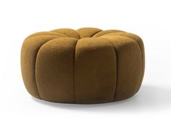 Pouf rotondo in tessuto&nbsp;BIBENDUM - SALONI MOBILYA SANAYI VE TICARET ANONIM SIRKETI