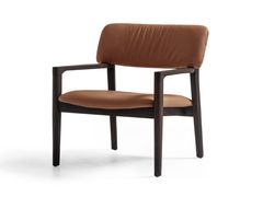 Poltroncina in pelle con schienale aperto&nbsp;SOHO - SALONI MOBILYA SANAYI VE TICARET ANONIM SIRKETI