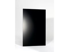 Pannello radiante a parete / a soffitto in vetro&nbsp;OLTRE BLACK GLASS  - SANTONI