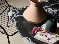 Top cucina in gres porcellanato effetto marmo GRAND ANTIQUE 4D - GRANITIFIANDRE