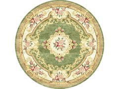 Tappeto fatto a mano su misura&nbsp;BAROQUE FLORAL ROSETTE - SARELLI INTERIORS TEXTILES
