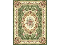 Tappeto fatto a mano su misura&nbsp;EMERALD FLORAL WREATH - SARELLI INTERIORS TEXTILES