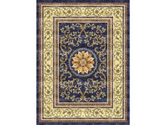 Tappeto fatto a mano su misura&nbsp;FLORAL SUNBURST MEDALLION - SARELLI INTERIORS TEXTILES