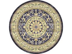 Tappeto fatto a mano su misura&nbsp;IMPERIAL ROUND MEDALLION - SARELLI INTERIORS TEXTILES