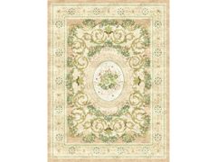 Tappeto fatto a mano su misura&nbsp;VERDANT ACANTHUS MEDALLION - SARELLI INTERIORS TEXTILES