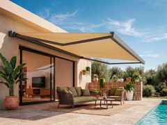 Tenda da sole motorizzata cassonata a bracci&nbsp;IVAR - GIM�NEZ GANGA