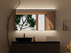 Specchio con illuminazione integrata per bagno da parete&nbsp;BORDO TW - W. SCHNEIDER+CO