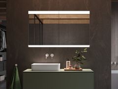 Specchio bagno rettangolare con illuminazione integrata da parete&nbsp;FILO HCL - W. SCHNEIDER+CO