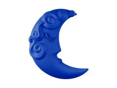 OGGETTO DECORATIVO DA PARETE IN TERRACOTTA&nbsp;TERRACOTTA WALL DECORATION LUNA BLUE - SELETTI