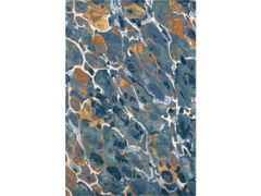 Tappeto fatto a mano rettangolare in lana&nbsp;TEXT - SERGE LESAGE