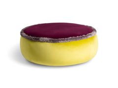 Pouf rotondo in tessuto&nbsp;ECLIPSE - SICIS