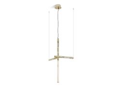 Lampada a sospensione a LED in vetro&nbsp;KATANA - SICIS