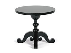 Tavolino rotondo basso in legno&nbsp;MARI� - SICIS