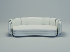 Divano curvo in tessuto&nbsp;MIRAI - SICIS