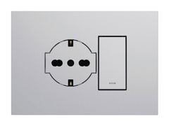 SERIE CIVILE&nbsp;LYBRA MONOBLOCCO - SIMON URMET