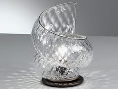 Lampada da tavolo in vetro di Murano&nbsp;CHIOCCIOLA MT 241-035 - SIRU