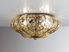 Lampada da soffitto in vetro di Murano&nbsp;SOLE MC 170 - SIRU