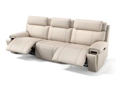 Divano in pelle con movimento elettrico a 3 posti&nbsp;ARDEA XXL - ONLINE M�BELHAUS 24