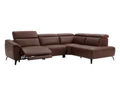 Divano angolare in pelle&nbsp;AROSA - ONLINE M�BELHAUS 24