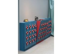 Boiserie con sistema hi-fi e giradischi&nbsp;TROMBETTA LAMBRIS - FONDERIA