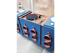 Madia con sistema hi-fi e giradischi&nbsp;TROMBETTA MADIA - FONDERIA