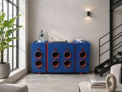 Madia con sistema hi-fi e giradischi&nbsp;TROMBETTA MADIA - FONDERIA