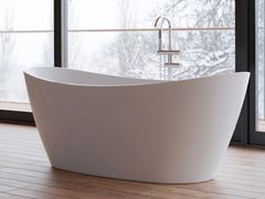 Vasca da bagno centro stanza ovale in acrilico&nbsp;NEROON 2.0 - SPASSO EUROPE