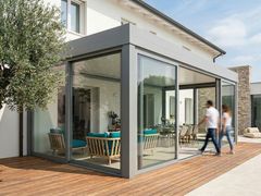 Copertura fissa coibentata in alluminio per serre bioclimatiche&nbsp;SKYGLASS FIX SHIELD - STAMEAT