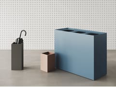Portaombrelli da terra&nbsp;BIN&UMBRELLA - STEELBOX BY METALWAY