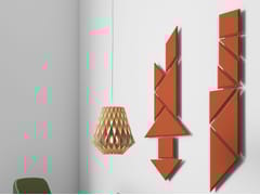 Pannelli acustici a muro&nbsp;TANGRAM - STEELBOX BY METALWAY