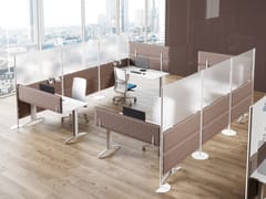 Pod e divisori acustici&nbsp;ZEN PRIVACY MODALITA' POLE - STEELBOX BY METALWAY