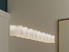 Lampada a sospensione a LED in policarbonato&nbsp;HONEY - STILNOVO