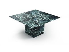 Tavolo quadrato in marmo Verde Alpi&nbsp;CARRERA - STONE VALLEY